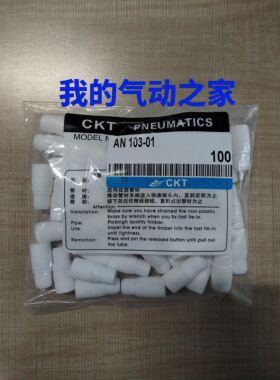 CKT西克迪精品气动 SMC型 塑料消声器 1/8螺纹 AN103-01