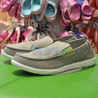 Классический новый продукт Crocs, мужские повседневные парусиновые туфли без шнуровки Walu Walu 11270