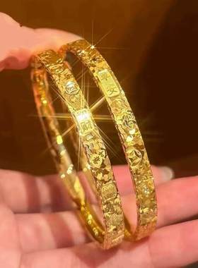 订婚五金仿真首饰爆闪三面碎碎冰