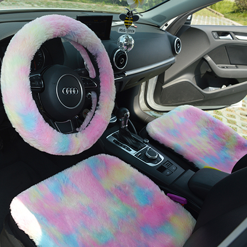 mini毛绒甲壳虫高尔夫通用座垫