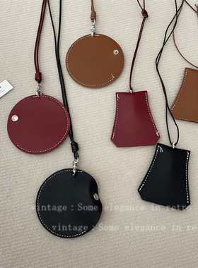 多功能挂脖挂绳长款项链女便携式户外旅行便携眼镜夹包收纳配饰