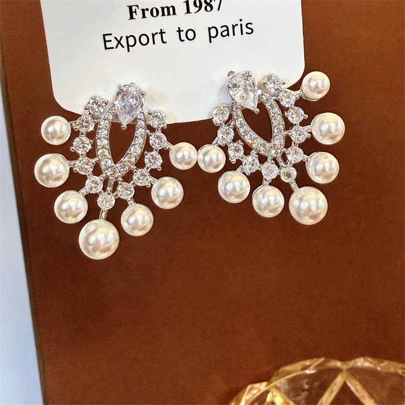 法式气质珍珠耳环轻奢小众设计高级感百搭大气精致设计感耳饰耳钉,饰品/流行首饰/时尚饰品新,耳环,淘宝优惠券,粉丝福利购,淘宝优惠卷