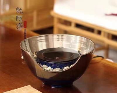 龙隐斋电陶炉家用茶炉煮茶器小型铁壶银壶无辐射静音烧水泡茶具