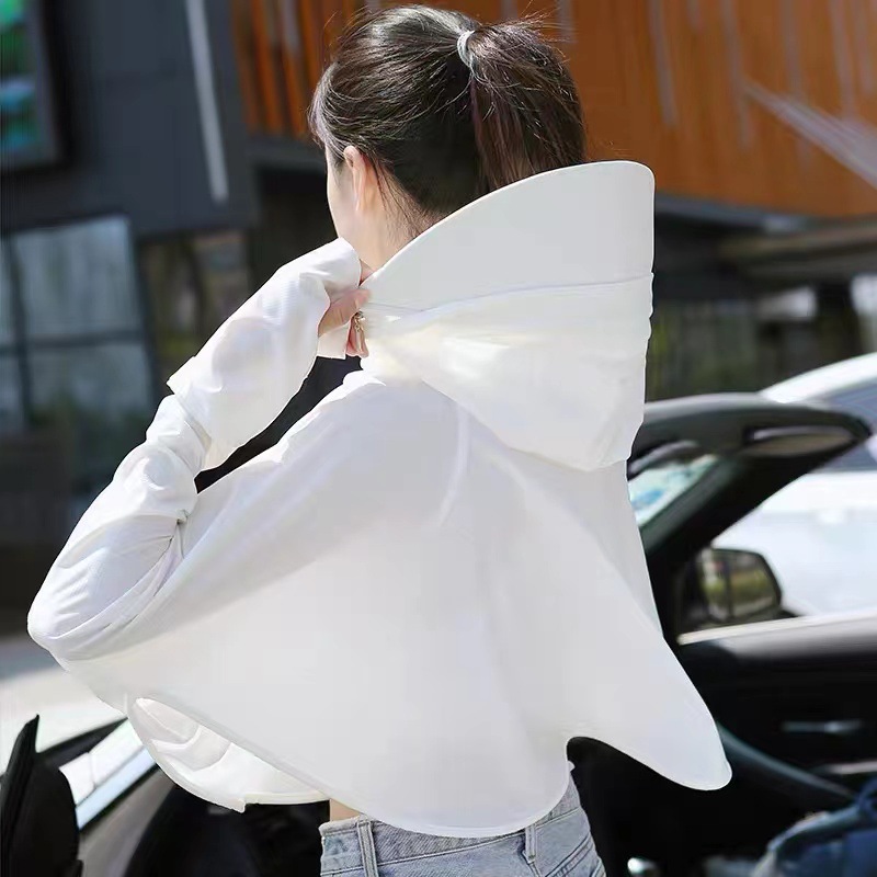 冰丝防晒衣服女斗篷款厂家批发防