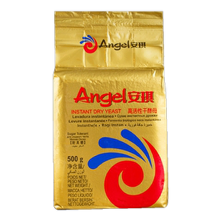 安琪酵母粉500g高活性干酵母发酵粉面食馒头包子油条面包烘焙低糖