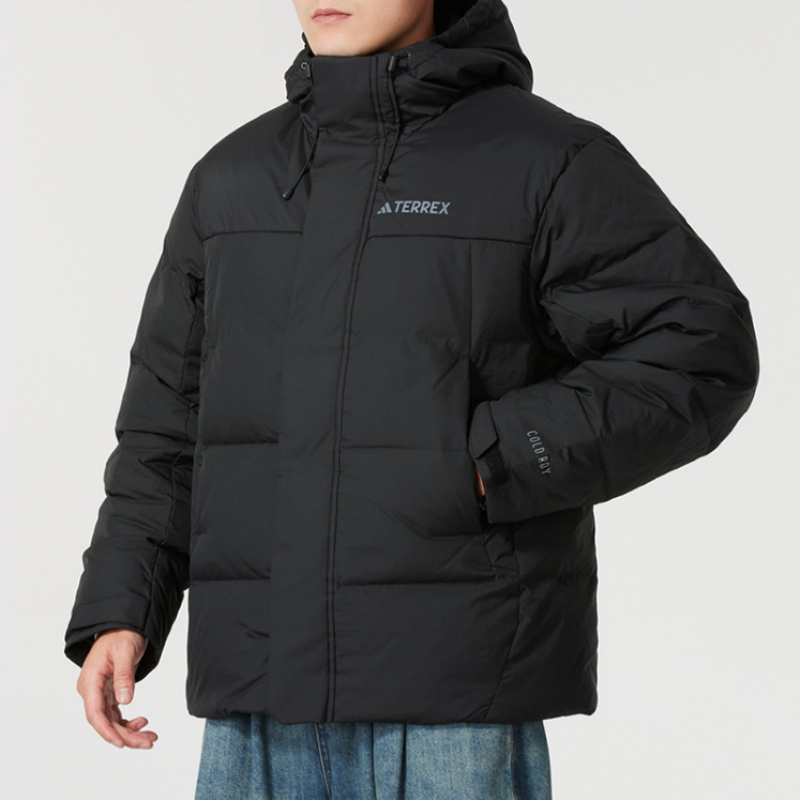 adidas阿迪达斯百搭鹅绒羽绒服图片