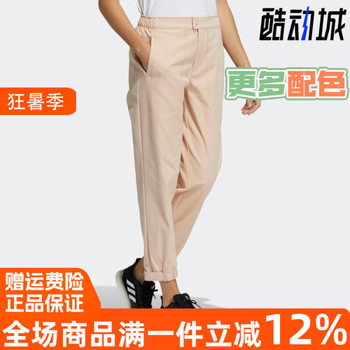 阿迪达斯女裤冬季新款工装运动