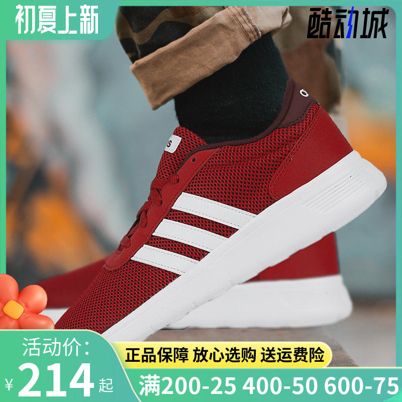 阿迪达斯neo男鞋19冬新款运动休闲轻便透气跑步鞋eh1323 Ee47