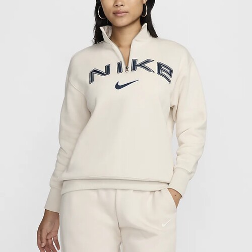 Nike/耐克女装立领半开运动卫衣
