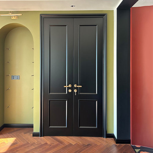 法式门复古中古风双开门