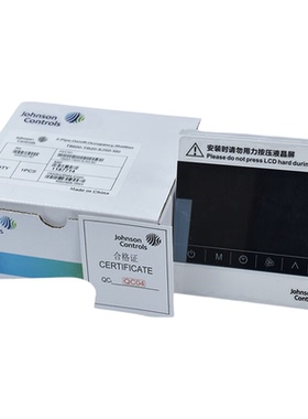 江森T8600-TB20-9JS0-M0风机盘管触摸屏空调联网温控器T7600-TF20