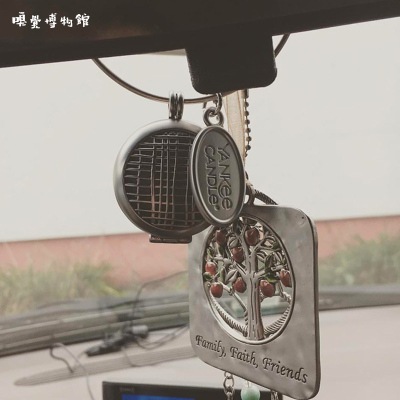 美国进口Yankee Candle 扬基汽车香薰挂环后视镜装饰送替换香片