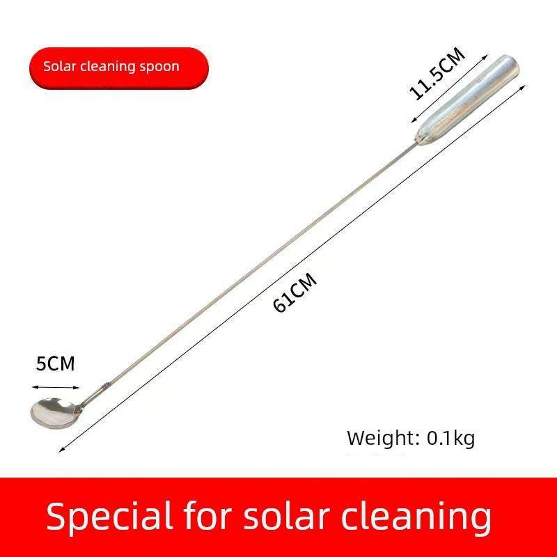 掏水垢专用勺子太阳能清洗工具电热水器可任意弯曲弧度除水垢勺