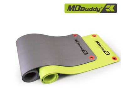 MDBuddy摩登可挂式瑜伽垫加厚12毫米仰卧起坐方便收纳跳操高密度