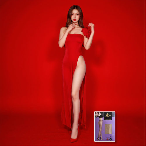 SK S860丝袜女夏季0D超薄隐形一线裆美肤连裤袜肉色无痕