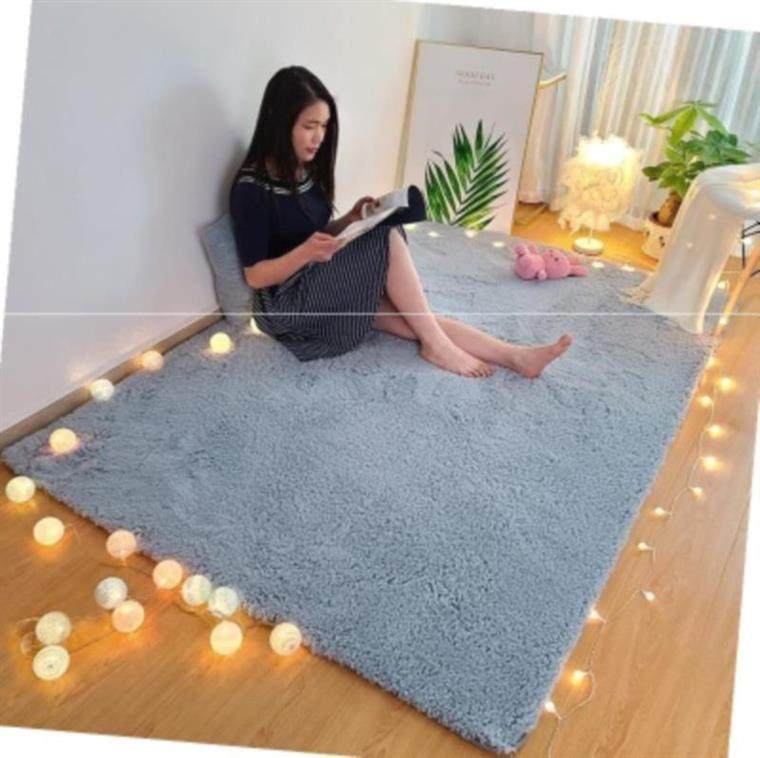 。卧室少女心客厅床边毯白色小清新床边垫厚防摔婴儿毛绒地毯毛,在类目 居家布艺, 地毯中 - 来自Buy2taobao.com提供专业的淘宝代购服务