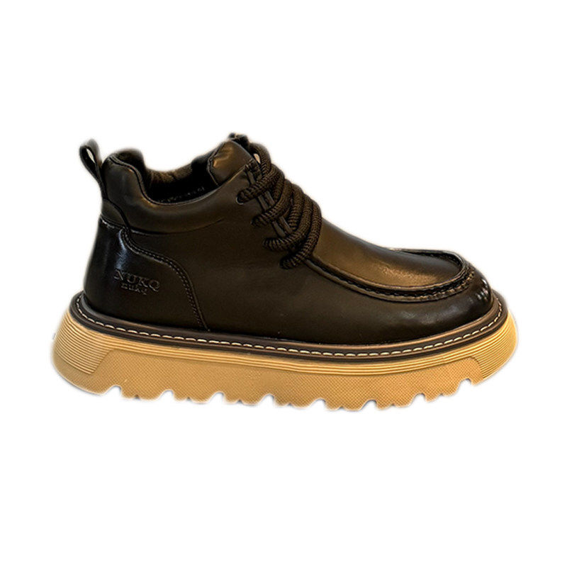 流行男鞋厚底系带加绒棉鞋2025年秋冬新款网红同款高级感轻奢,流行男鞋,时尚休闲鞋,淘宝优惠券,粉丝福利购,淘宝优惠卷