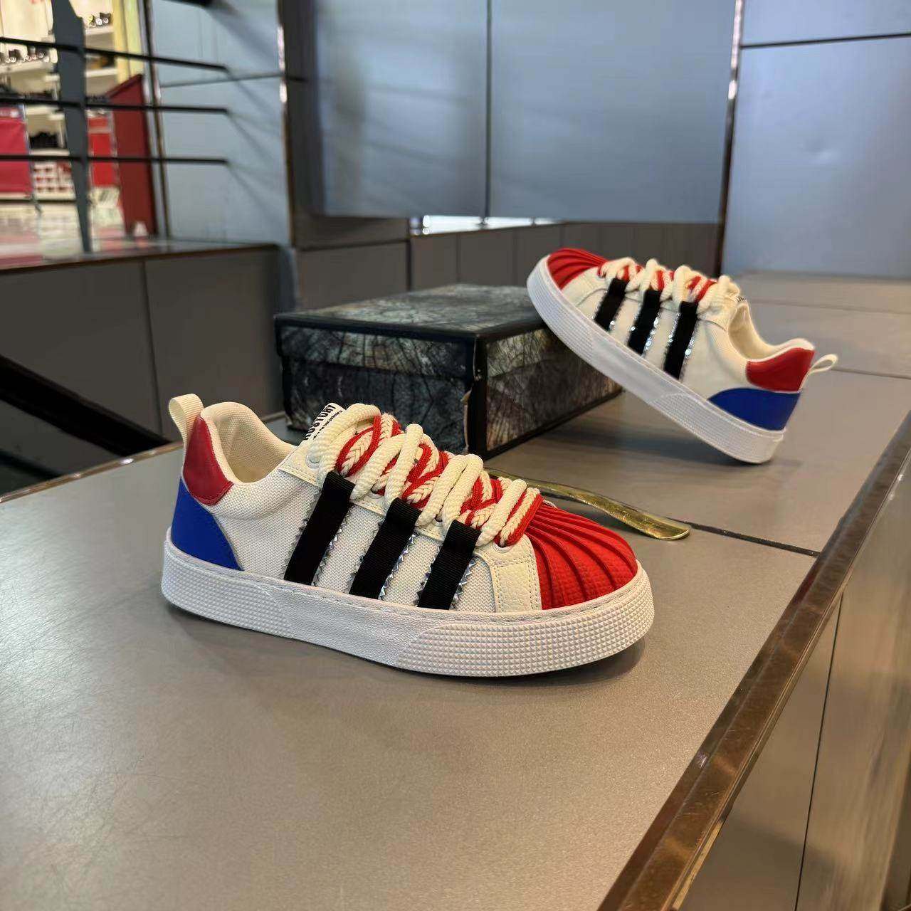 贝壳头三道杠时尚潮鞋拼色百搭青少年休闲运动鞋春夏新款舒适男鞋,运动鞋new,其它运动鞋,淘宝优惠券,粉丝福利购,淘宝优惠卷