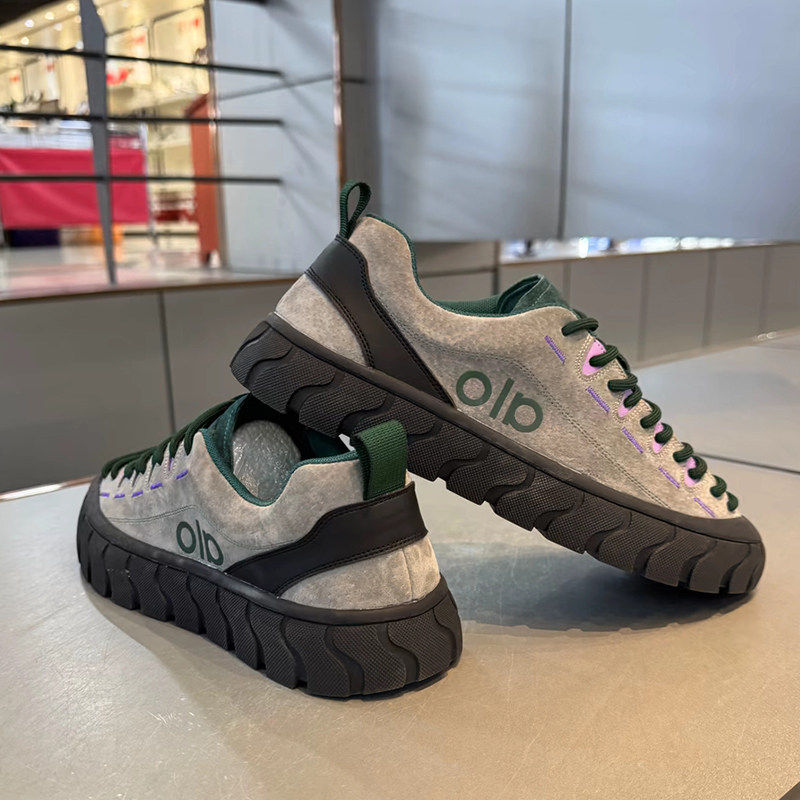 男鞋2026秋季新款时尚百搭厚底低帮板鞋翻毛皮系带覆古爆款休闲鞋,运动鞋new,其它运动鞋,淘宝优惠券,粉丝福利购,淘宝优惠卷