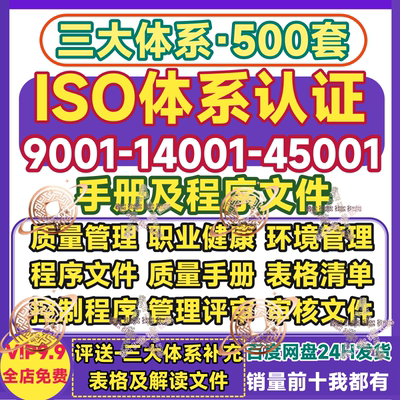ISO90001/ISO14001/ISO45001内审