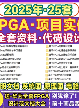 FPGA项目实例程开发设计verilog VHDL教程altera串口通信资料合集