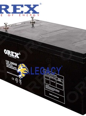 OREX蓄电池FM200SED-X 12V200AH太阳能 发电厂 逆变器 UPS电源
