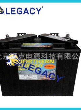 NORTHERN ENERGY蓄电池GC-1275 12V150AH观光车 巡逻车深循环电池
