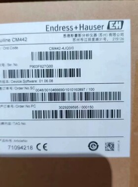 E+H分析仪CM442-4JQ0/0 CM440-AAM1A2F011A+AK变送器全新议价