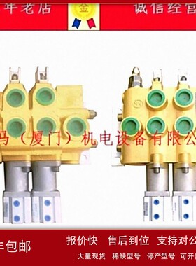 议价环卫车辆WANKE多路阀SQZD-L20 SQZS-L20