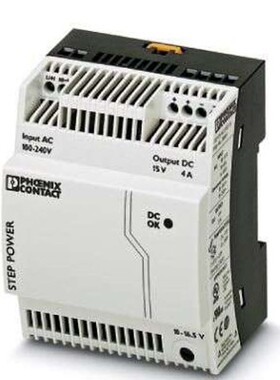 菲尼克斯欧式连接电源 STEP-PS/ 1AC/15DC/4 - 2868619 现货 特价
