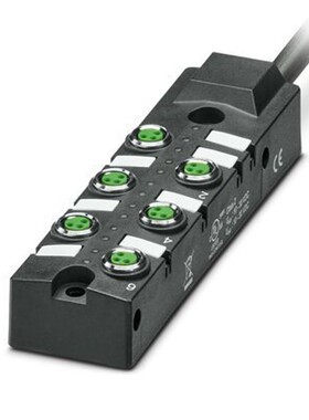 菲尼克斯传感器/执行器分线盒SACB-6/3-L-50PUR-M8 HD-1197216