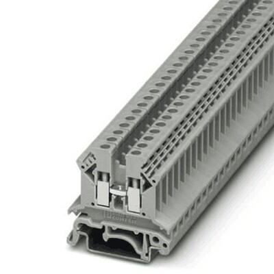 德国菲尼克斯UK5N快速接线端子导轨对接螺钉式大功率50个3004362