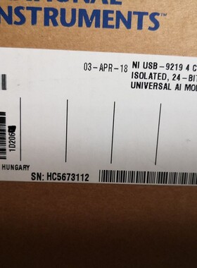 NI 9219 785994-01 USB-9219 USB-9162