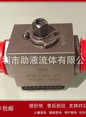 议价GermanyMHA 二通高压球阀BKH-DN10-12L