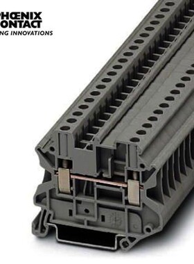 菲尼克斯直通式接线端子UT 4-MTD BK-3047691