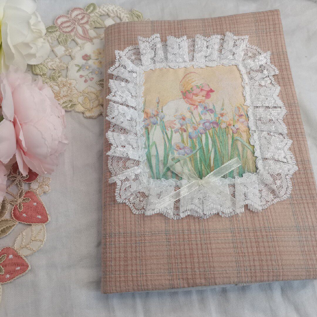 手帐蕾丝余白日记本