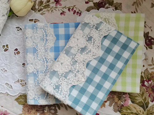 蕾丝a5余白手帐书衣定制