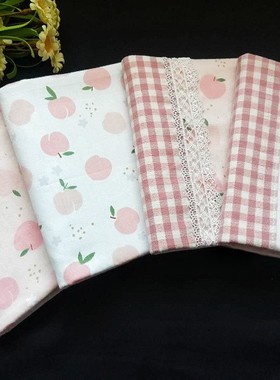 青芽 桃果汽水A5A6布艺手账书衣hobo余白一日一页kinbor定制weeks