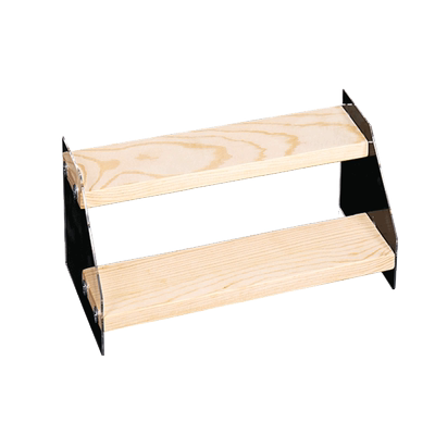 泡泡玛特娃娃木质透明展示架