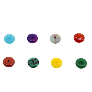 文玩黄玉髓天河寿山石玛瑙翡翠垫片隔片手串星月金刚菩提配饰diy