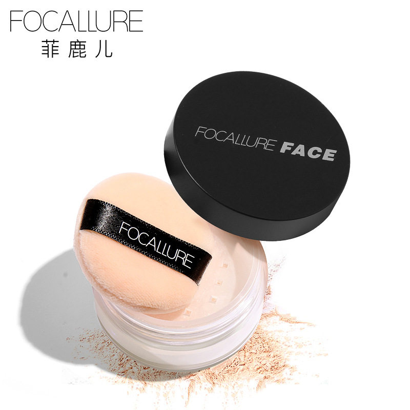 Focallure Deer Oil control Set powder Loose powder Powder Lasting Anti-sweat Makeup New airin the Makeup/Perfume/Beauty tools , Powder/Loose  category - from Buy2taobao.com to provide professional Taobao agent buy service