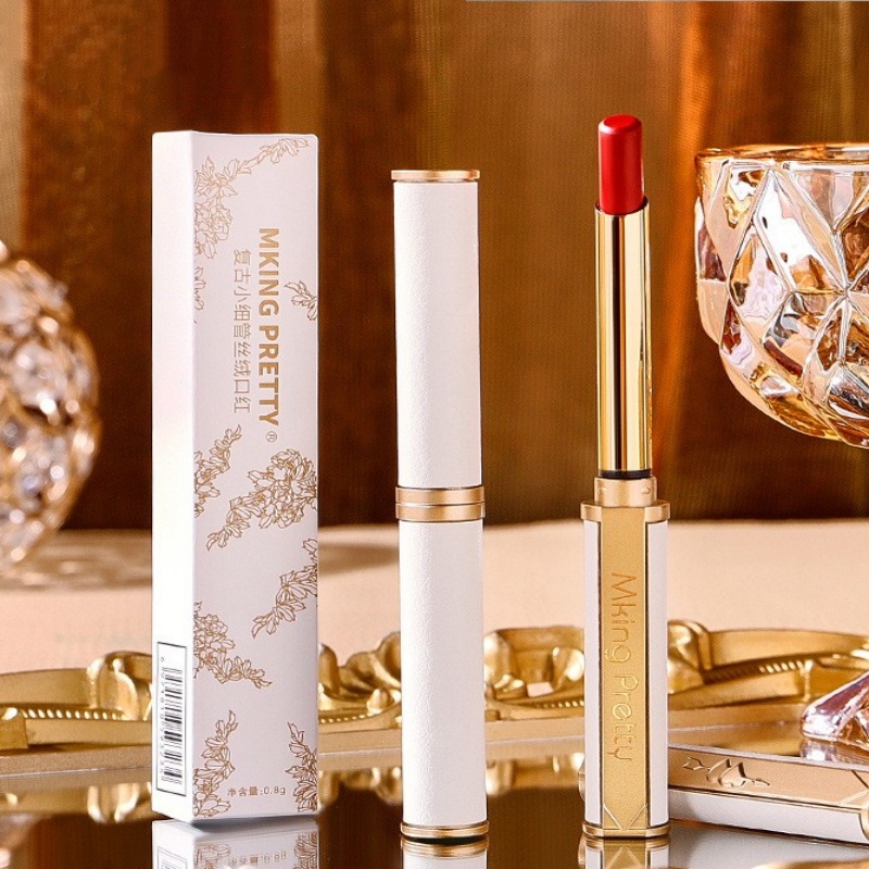 小羊皮口红滋润保湿哑光丝绒唇膏