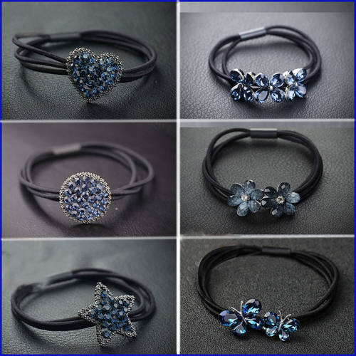 水晶头绳橡皮筋新品促销简约