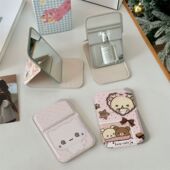 可爱化妆镜子便携式 随身带学生宿舍迷你桌面小型手持可折叠梳妆镜