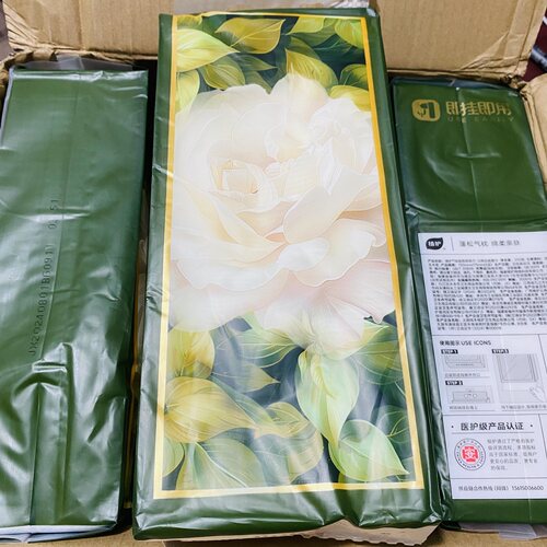 植护悬挂式抽纸山茶花面巾纸2层200抽×8提医护级认证批 包邮