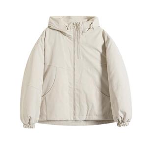 早春款超好看夹棉短款冲锋衣外套女春秋季新款2025年爆韩系初春装