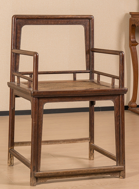 清代黄花梨玫瑰椅古典家具