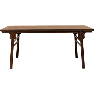 清代红木夹头榫刀牙板大画案明清家具收藏老红木实木书桌办公桌