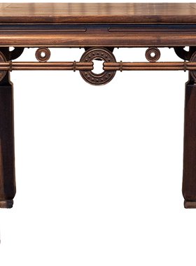 清中期红木拱璧纹方桌明清古典老家具古董收藏老红木实木八仙桌