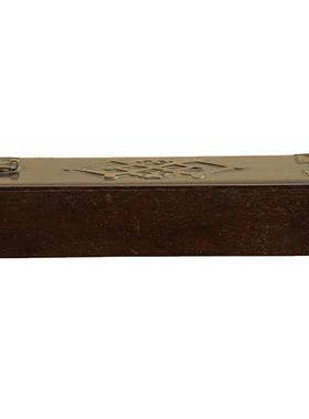 清代紫檀方胜收藏真品文玩